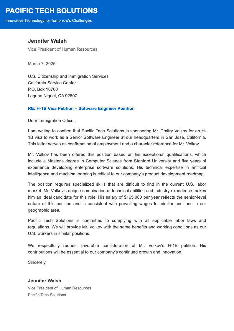 Blue corporate immigration reference